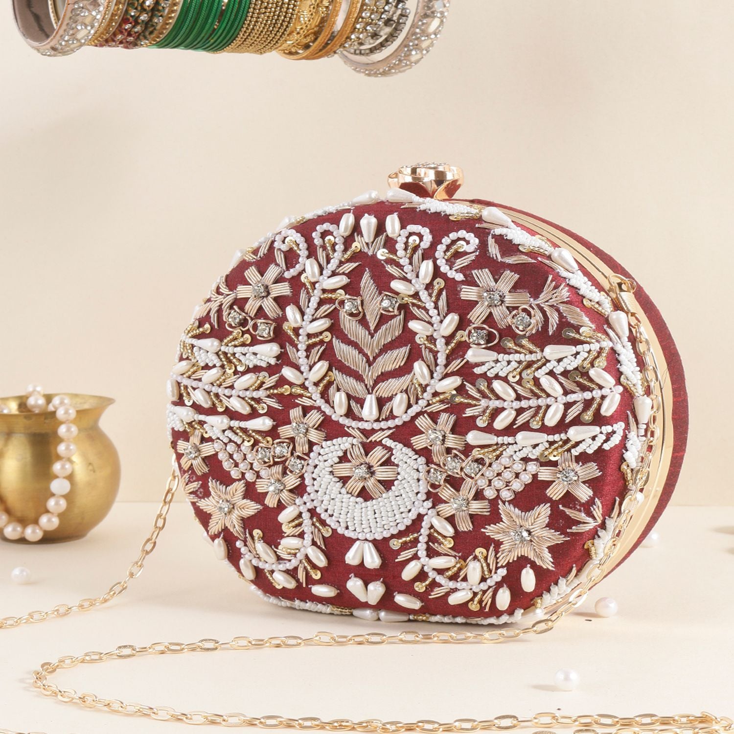 Swisni Embroidered Clutches - SWIS-875 - Detail View 17