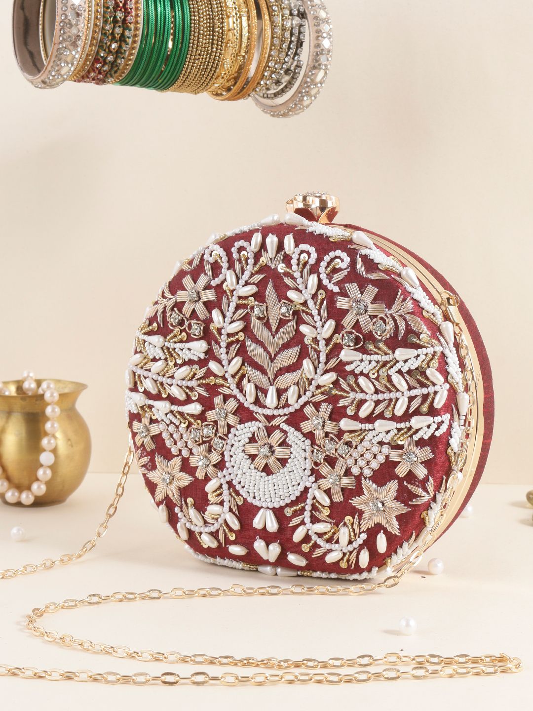 Swisni Embroidered Clutches - SWIS-875 - Detail View 26