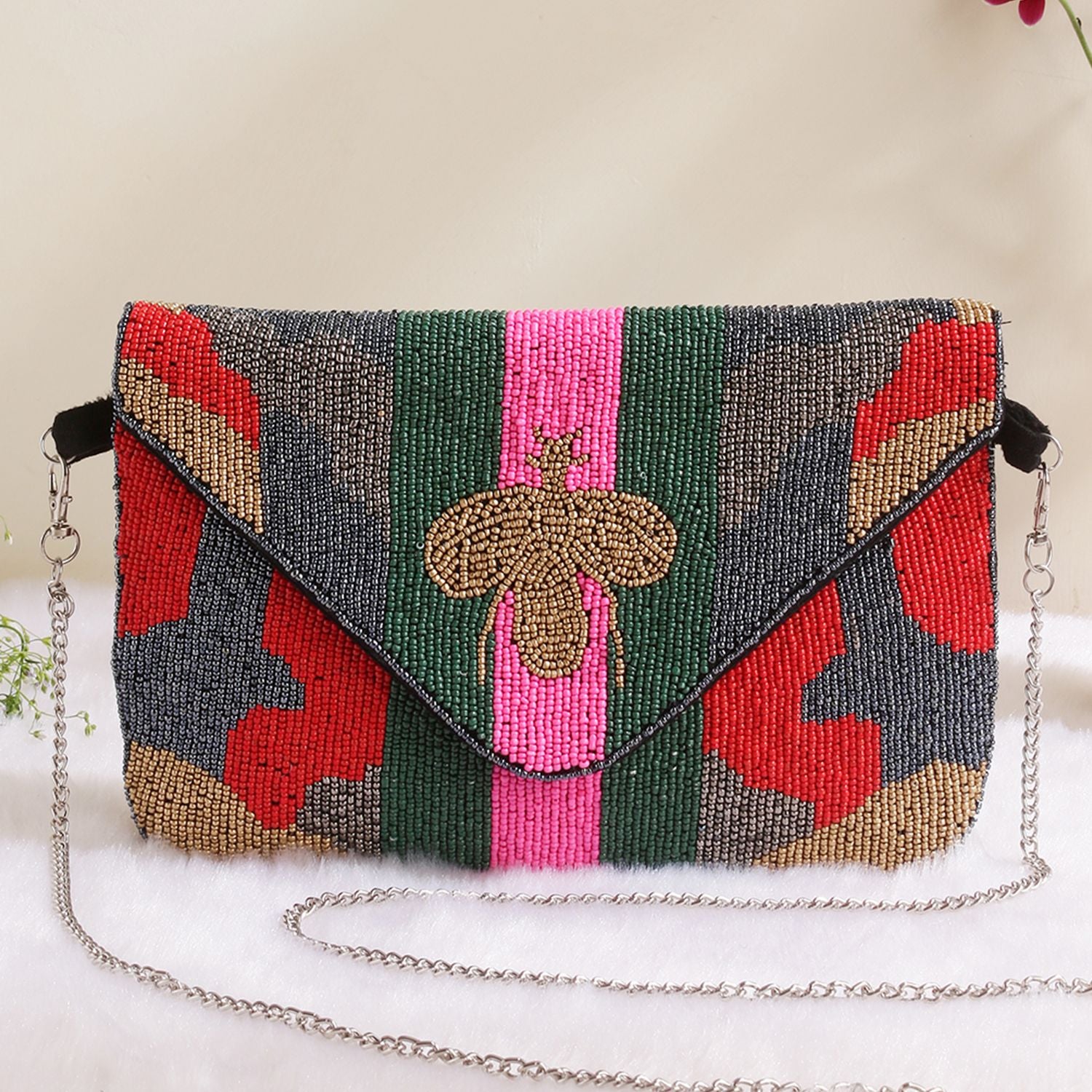 Swisni Beaded Clutches - SWIS-885 - Detail View 11