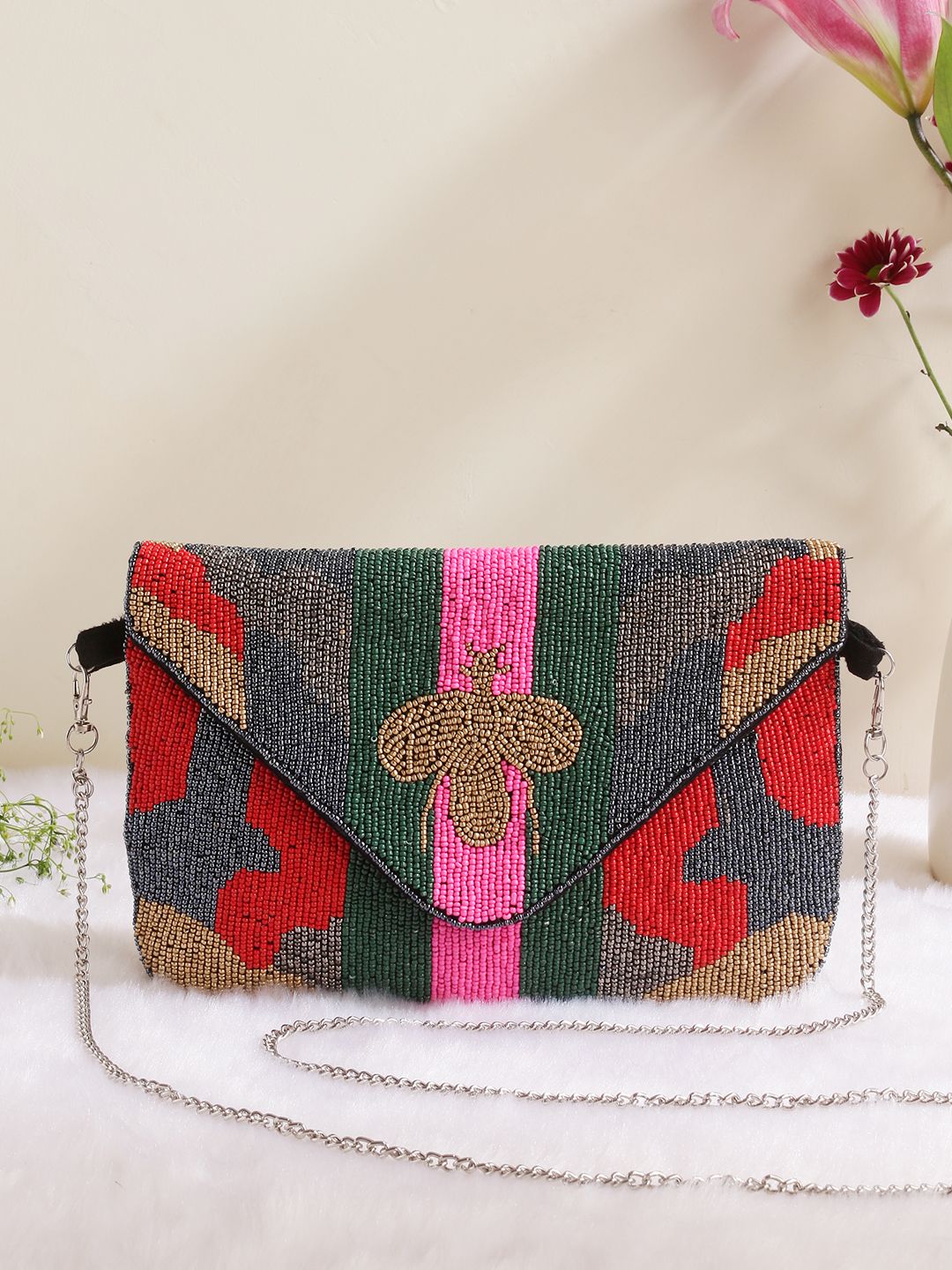 Swisni Beaded Clutches - SWIS-885 - Detail View 17