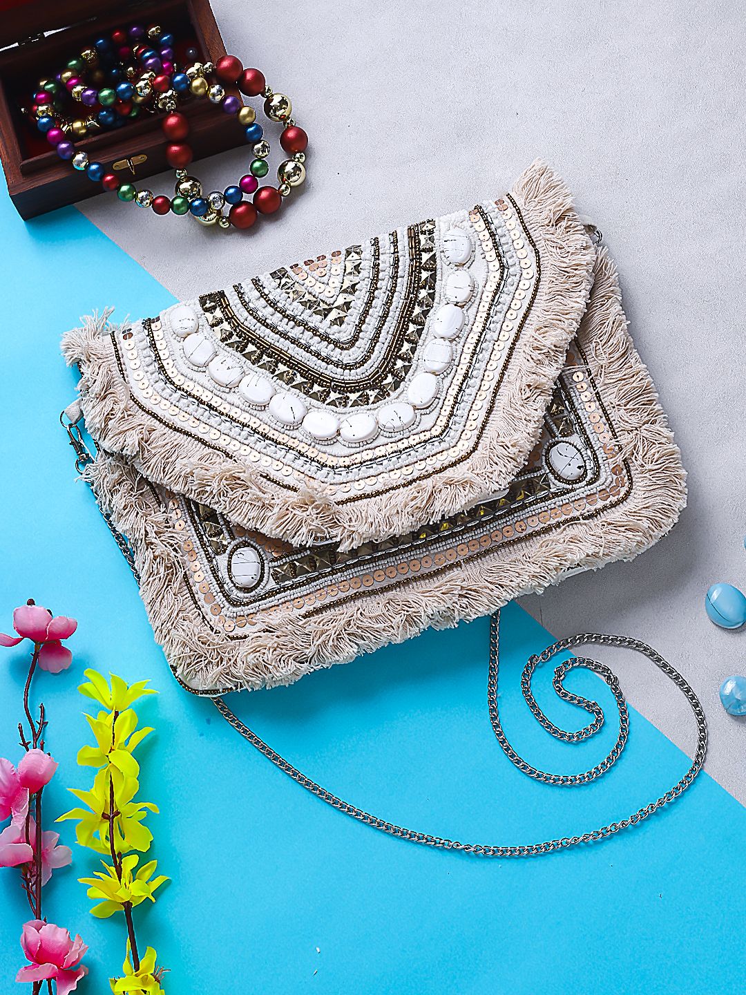 Swisni Banjara Boho Bag - SWIS-899 - Detail View 14