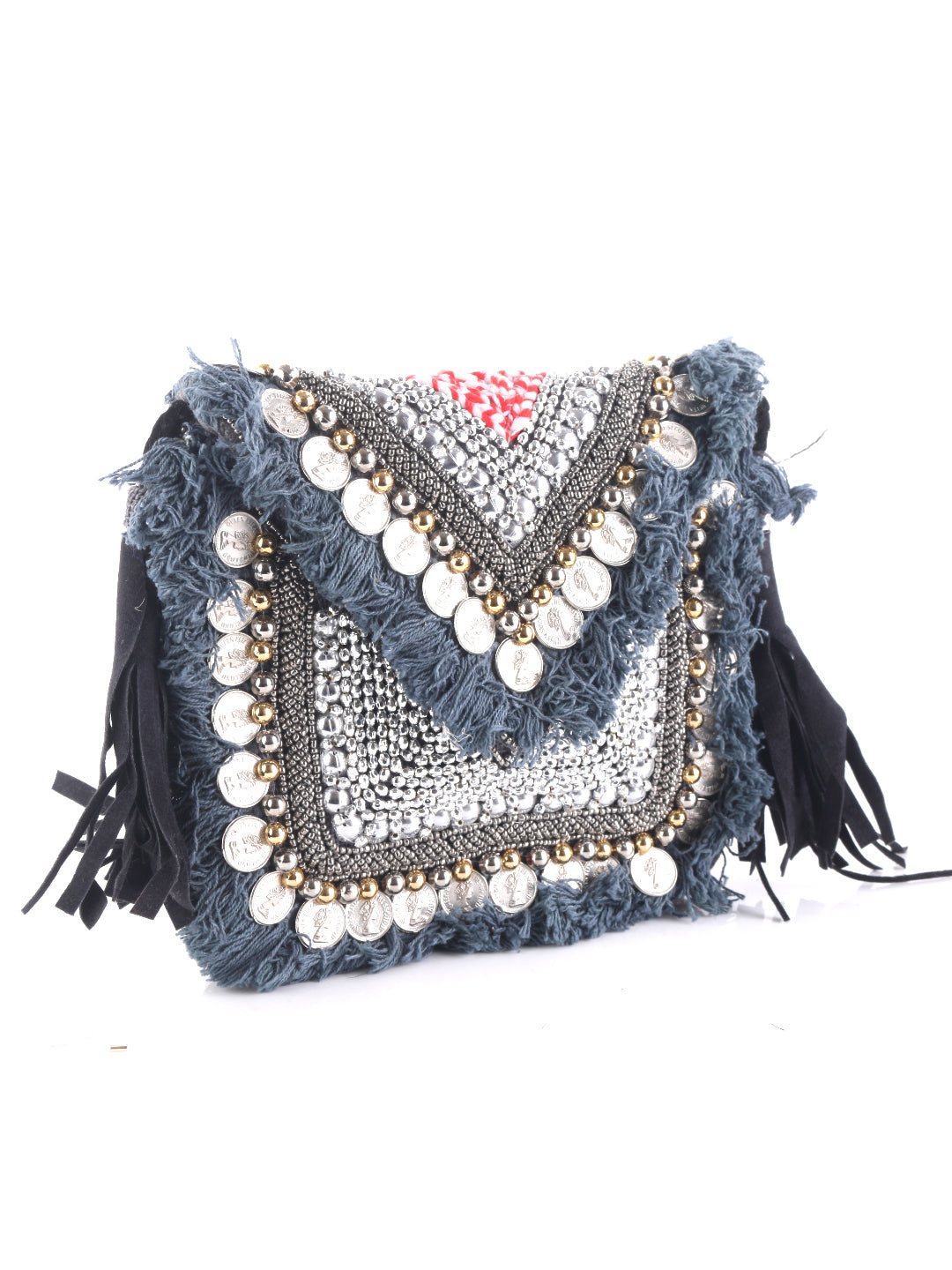 Swisni Banjara Boho Bag - SWIS-902 - Detail View 11