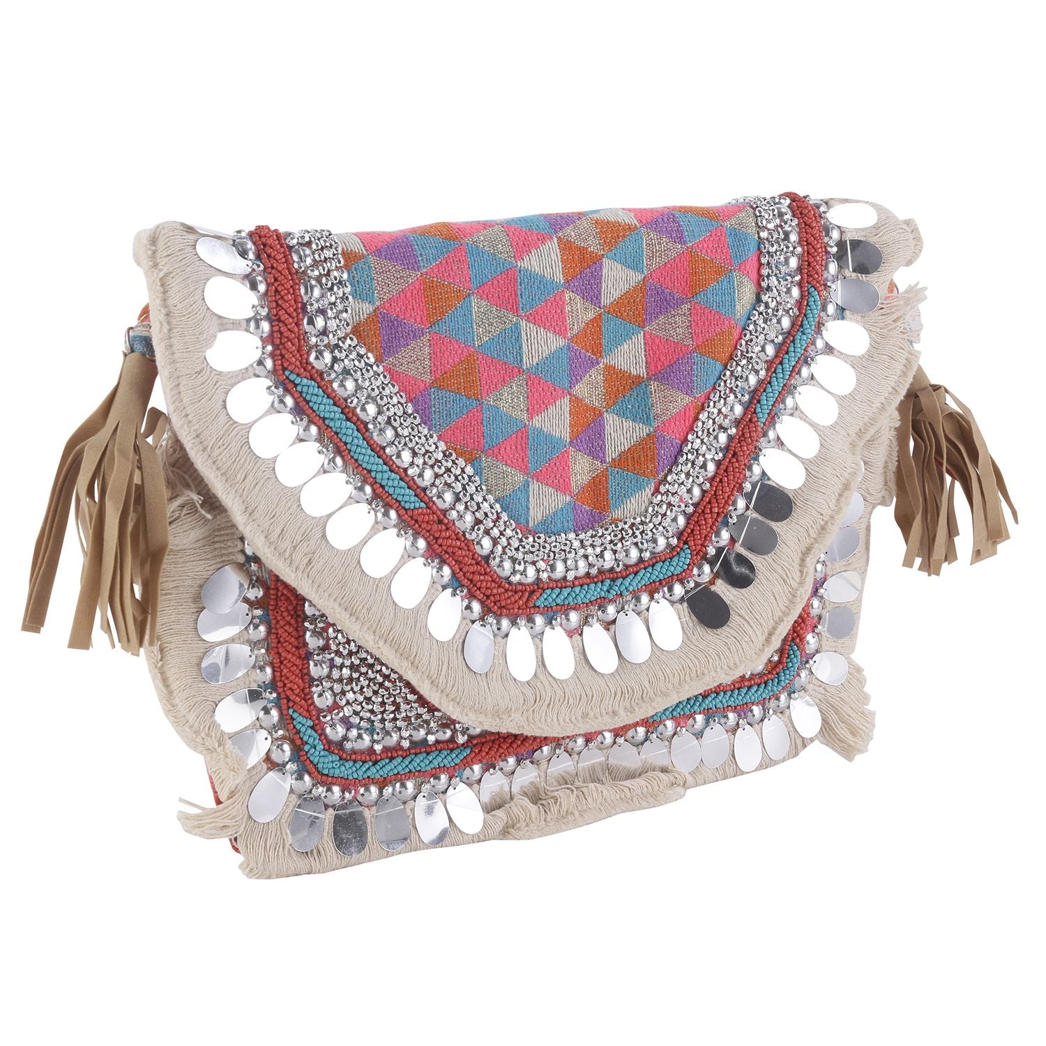Swisni Banjara Boho Bag - SWIS-904 - Detail View 5