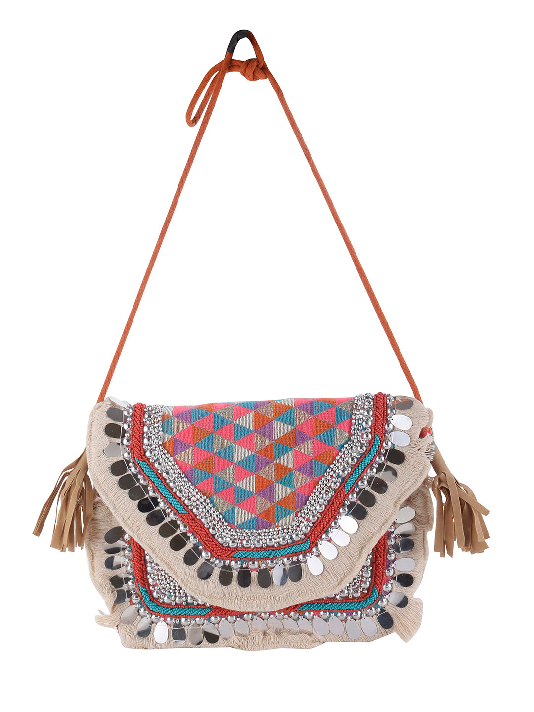 Swisni Banjara Boho Bag - SWIS-904 - Detail View 9