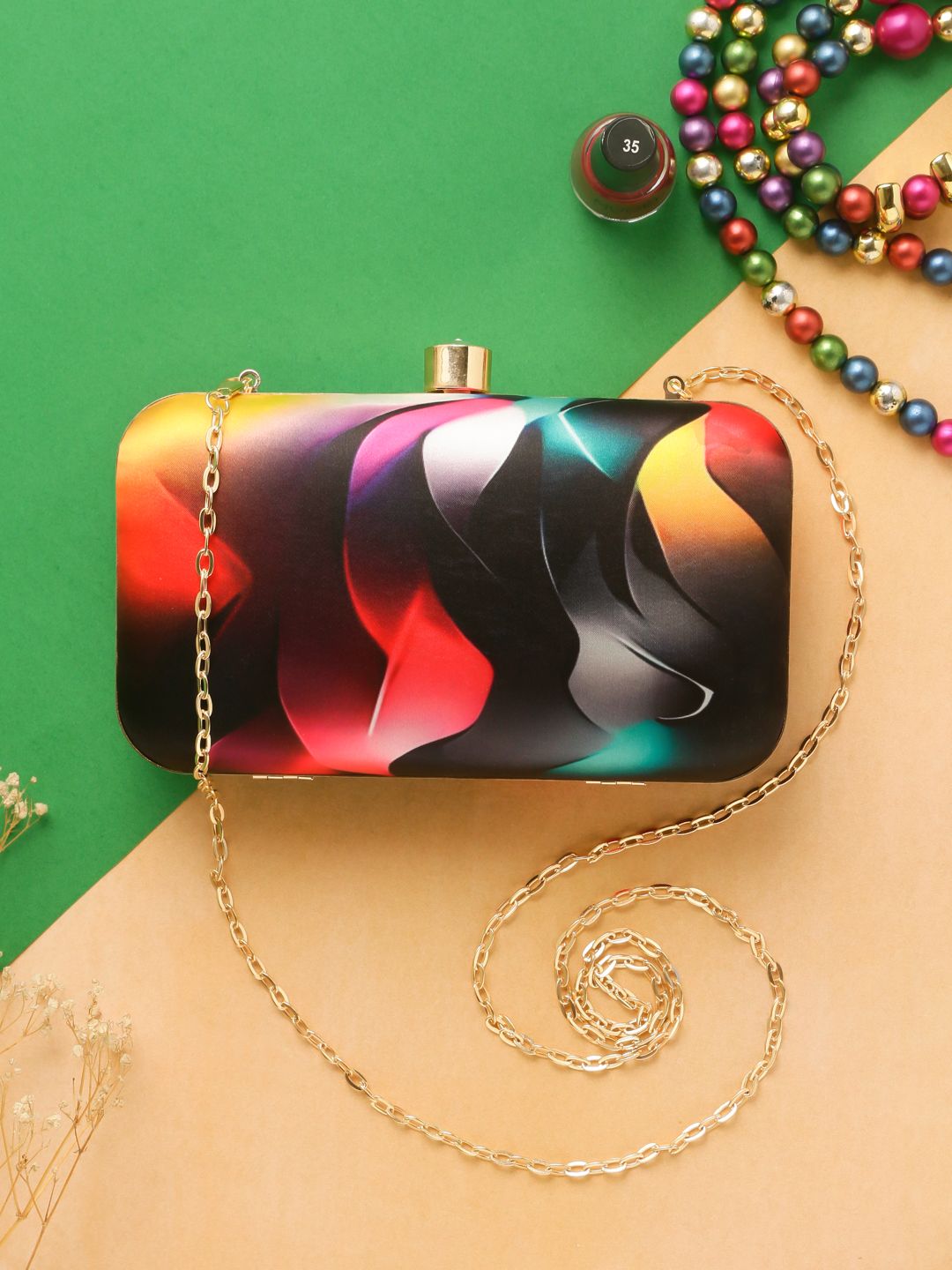 Swisni Printed Clutches - SWIS-908 - Creative View
