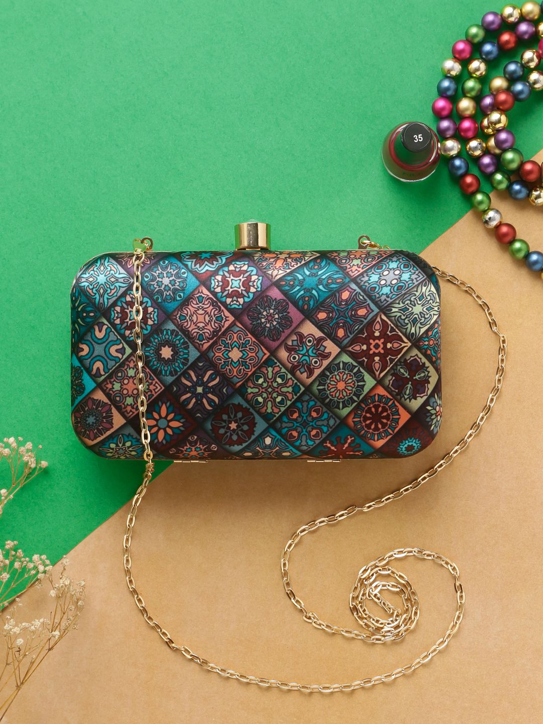 Swisni Printed Clutches - SWIS-909 - Detail View 10