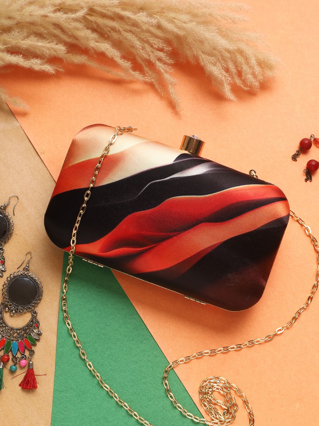 Swisni Printed Clutches - SWIS-914 - Detail View 9