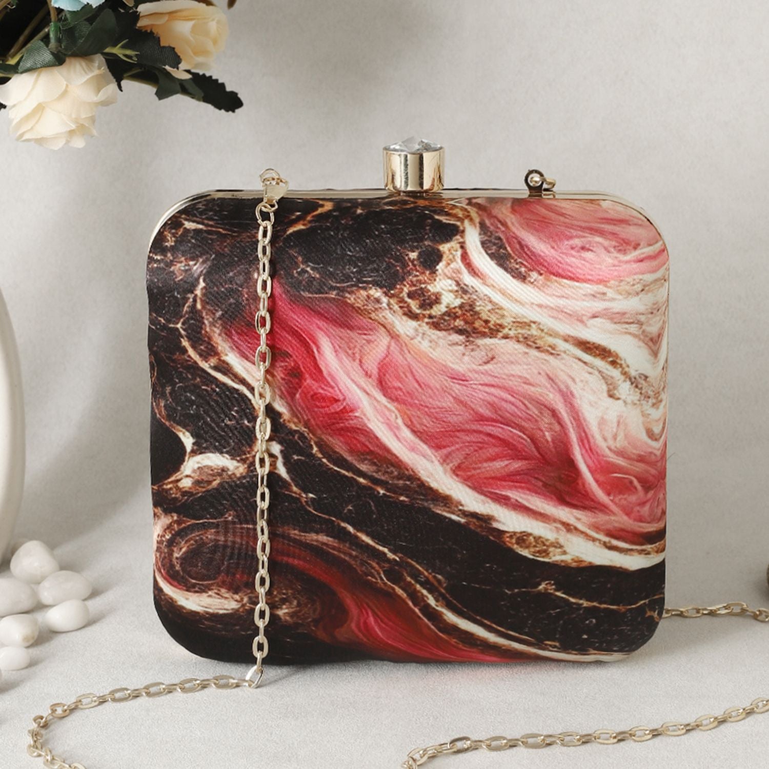 Swisni Printed Clutches - SWIS-915 - Creative View