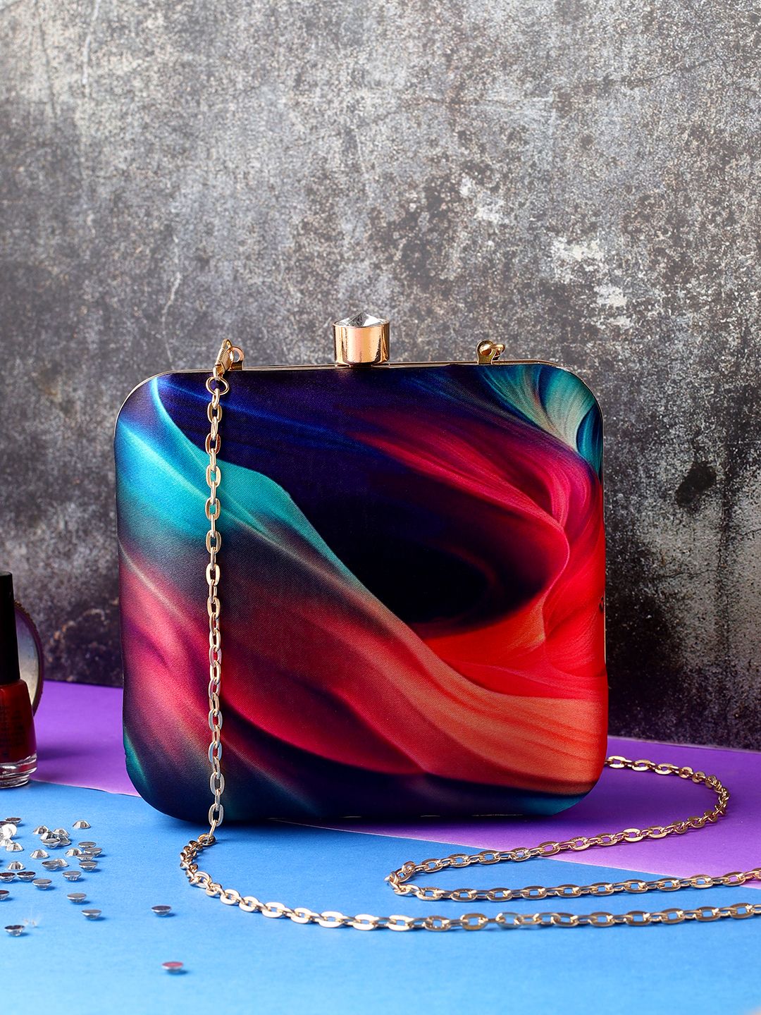 Swisni Printed Clutches - SWIS-916 - Detail View 9