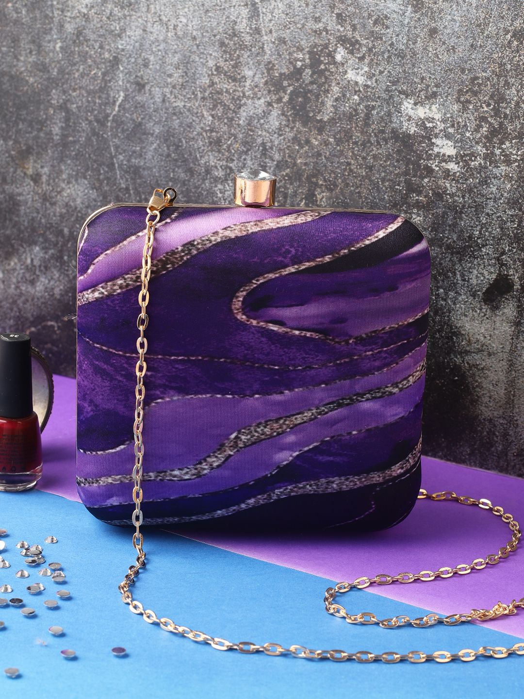 Swisni Printed Clutches - SWIS-924 - Creative View