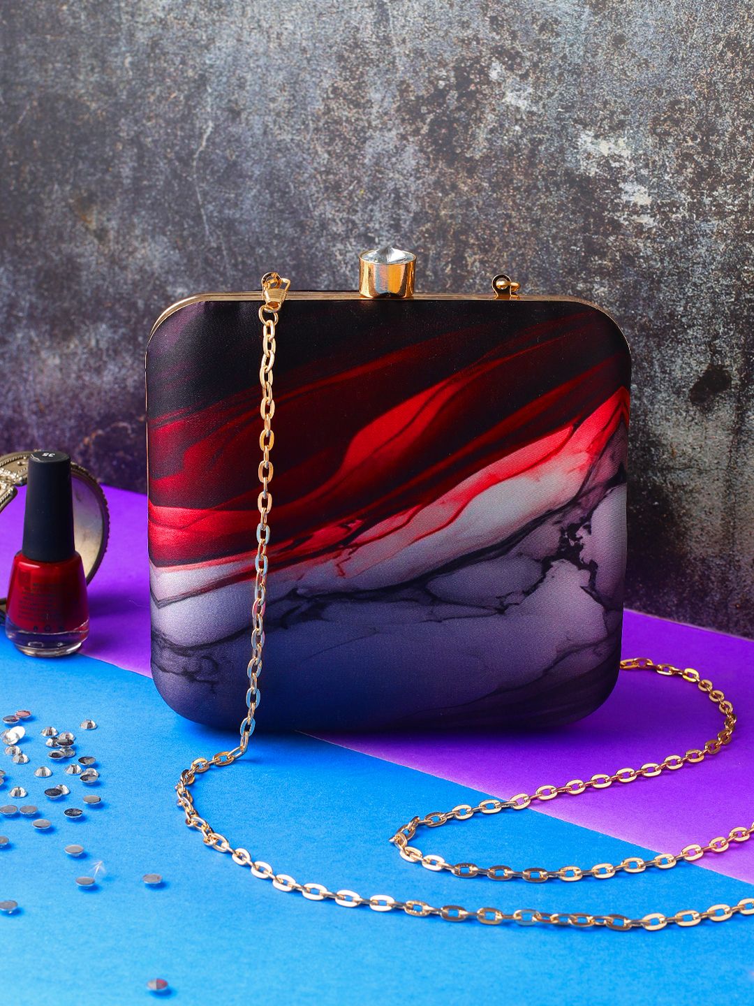 Swisni Printed Clutches - SWIS-926 - Detail View 9