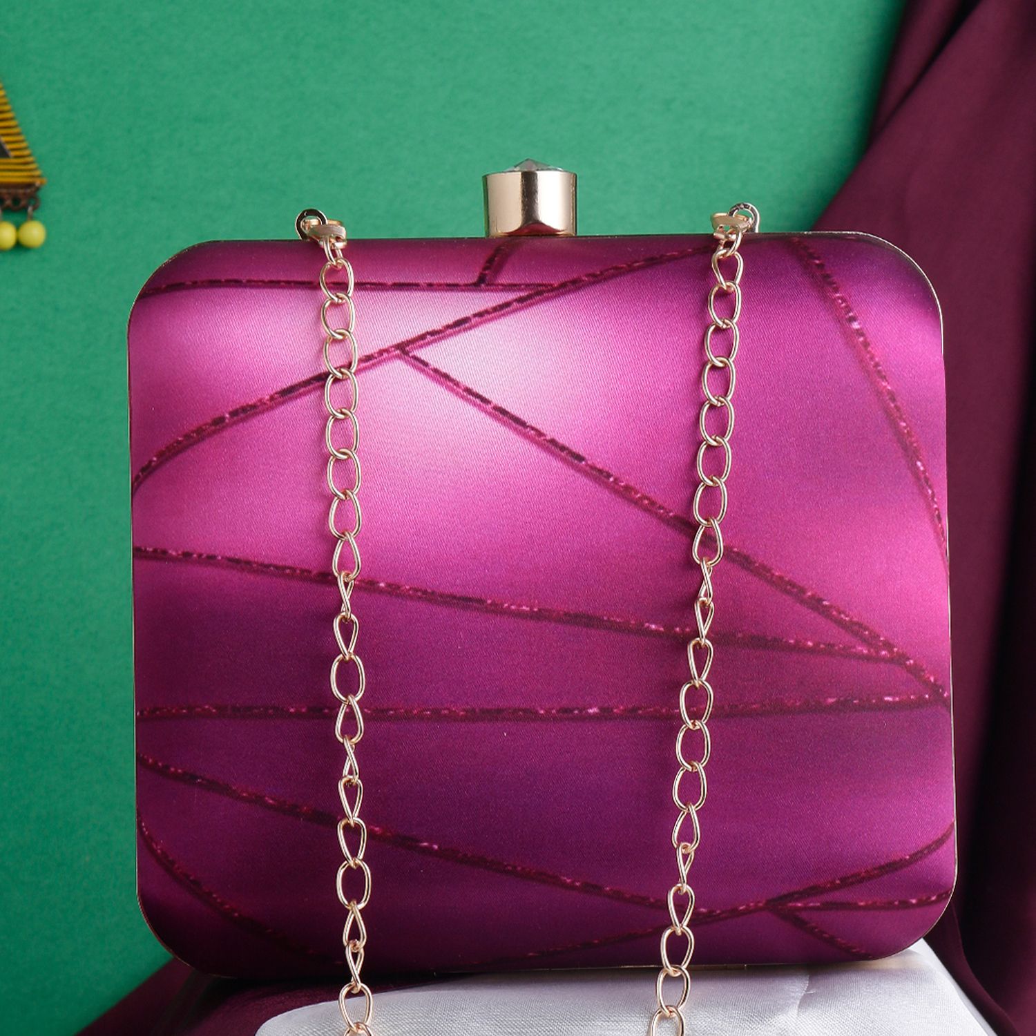 Swisni Printed Clutches - SWIS-941 - Detail View 8