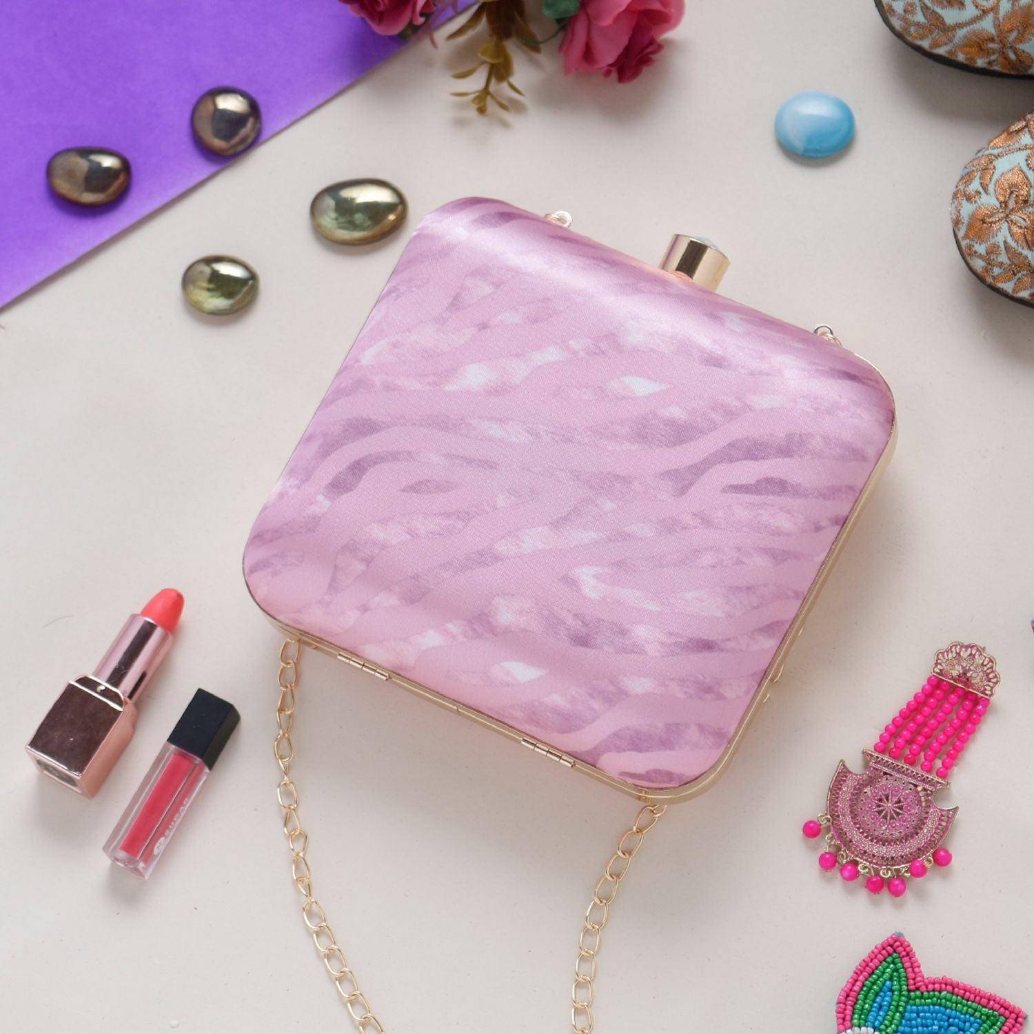 Swisni Printed Clutches - SWIS-942 - Detail View 8