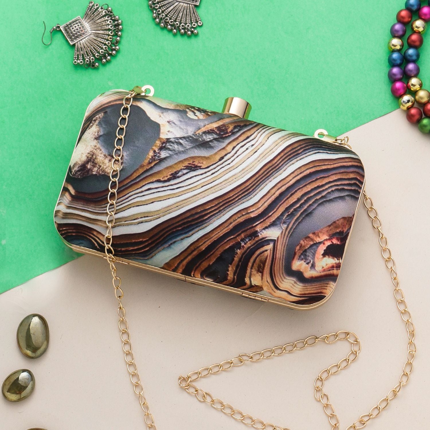 Swisni Printed Clutches - SWIS-961 - Detail View 8