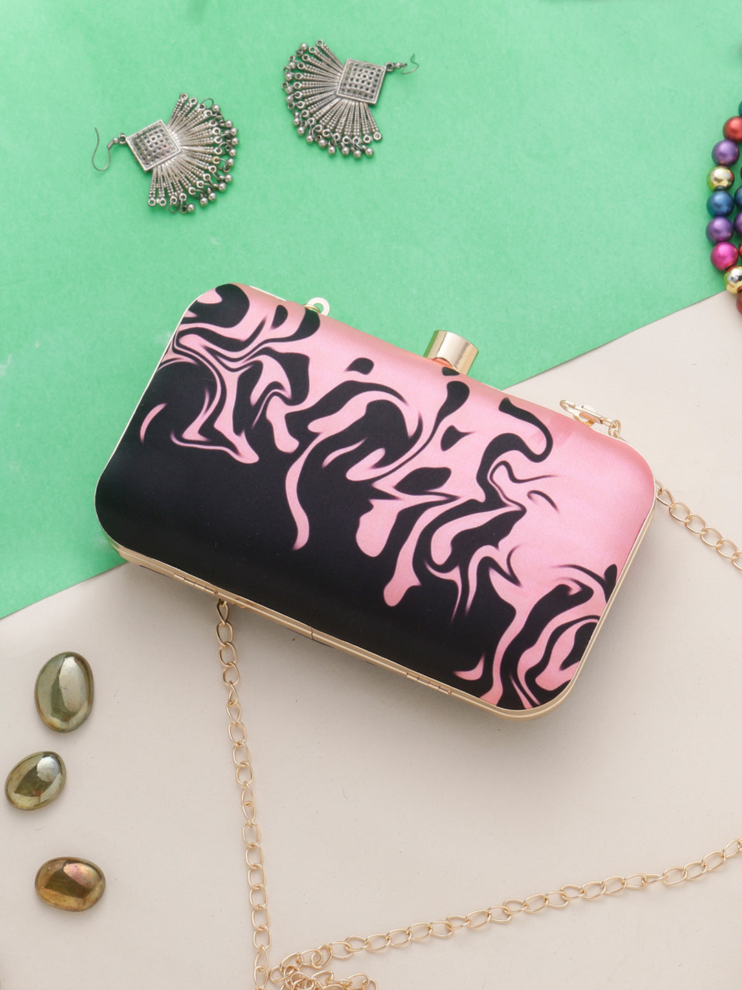 Swisni Printed Clutches - SWIS-964 - Detail View 17