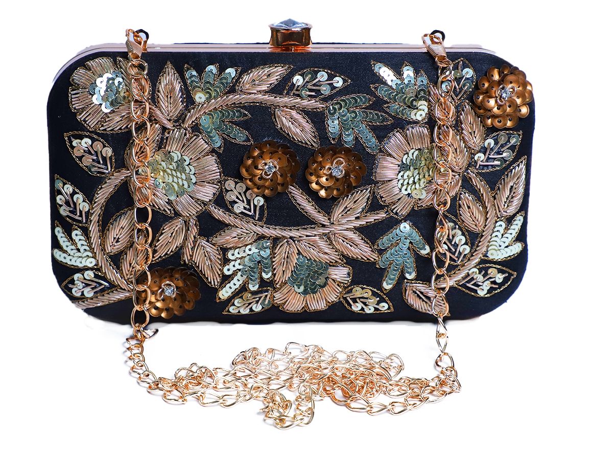 Swisni Embroidered Clutches - SWIS-97 - Detail View 5