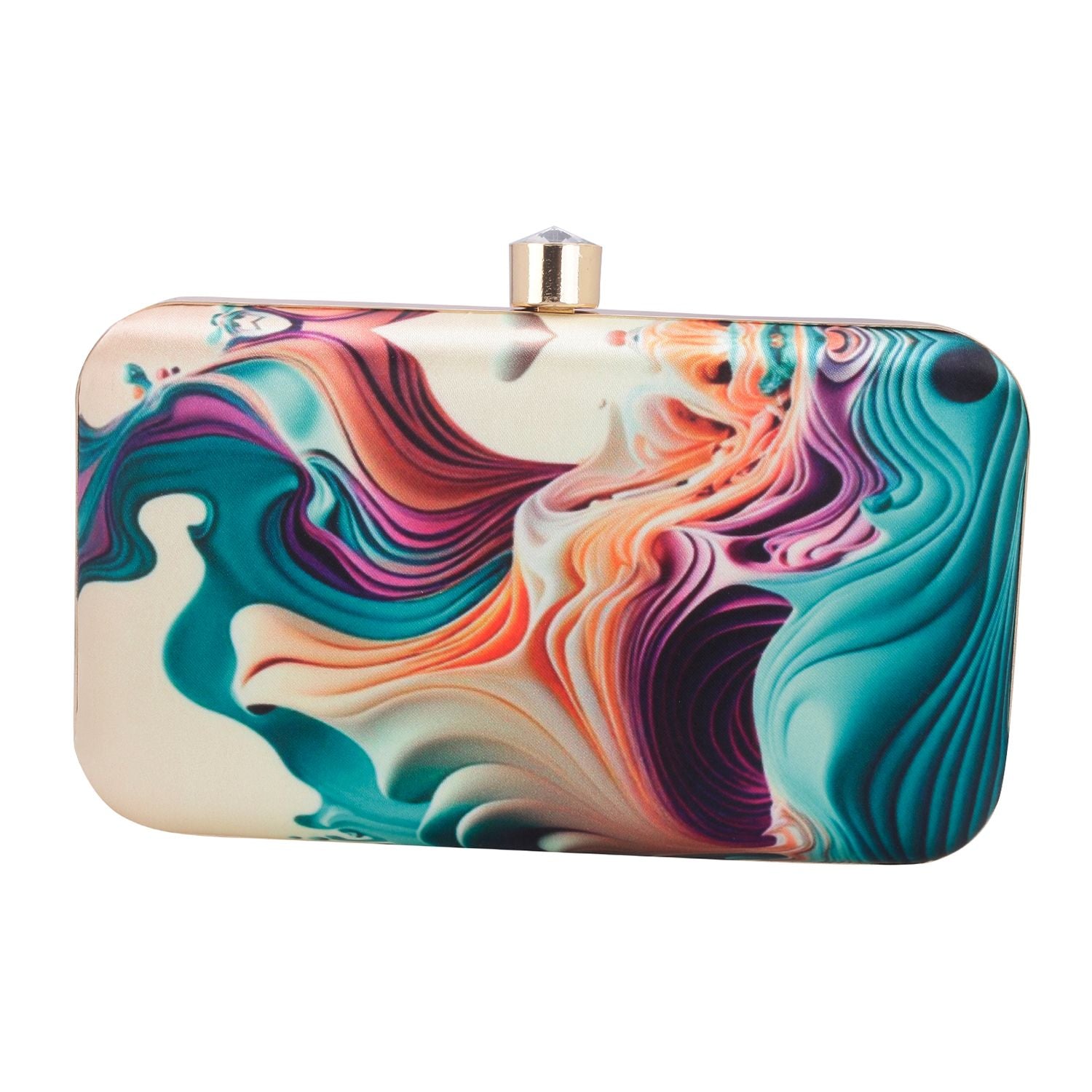 Swisni Printed Clutches - SWIS-980 - Detail View 7