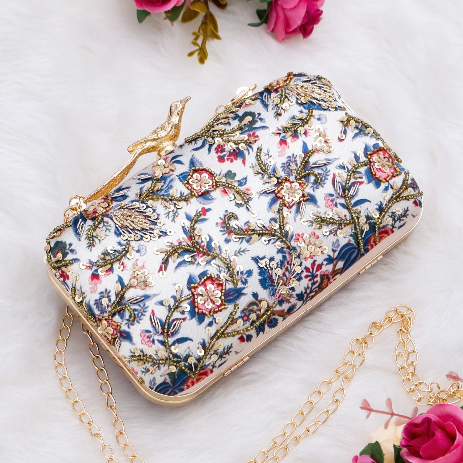 Swisni Embroidered Clutches - SWIS-983 - Detail View 8