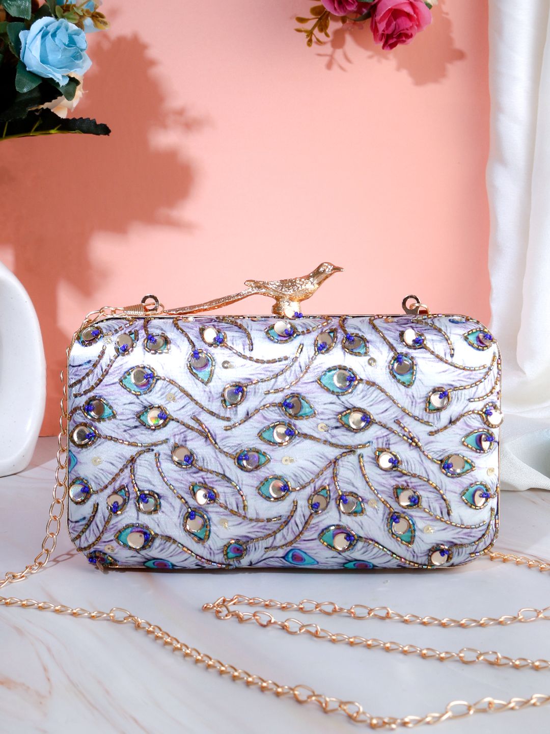 Swisni Embroidered Clutches - SWIS-986 - Detail View 17