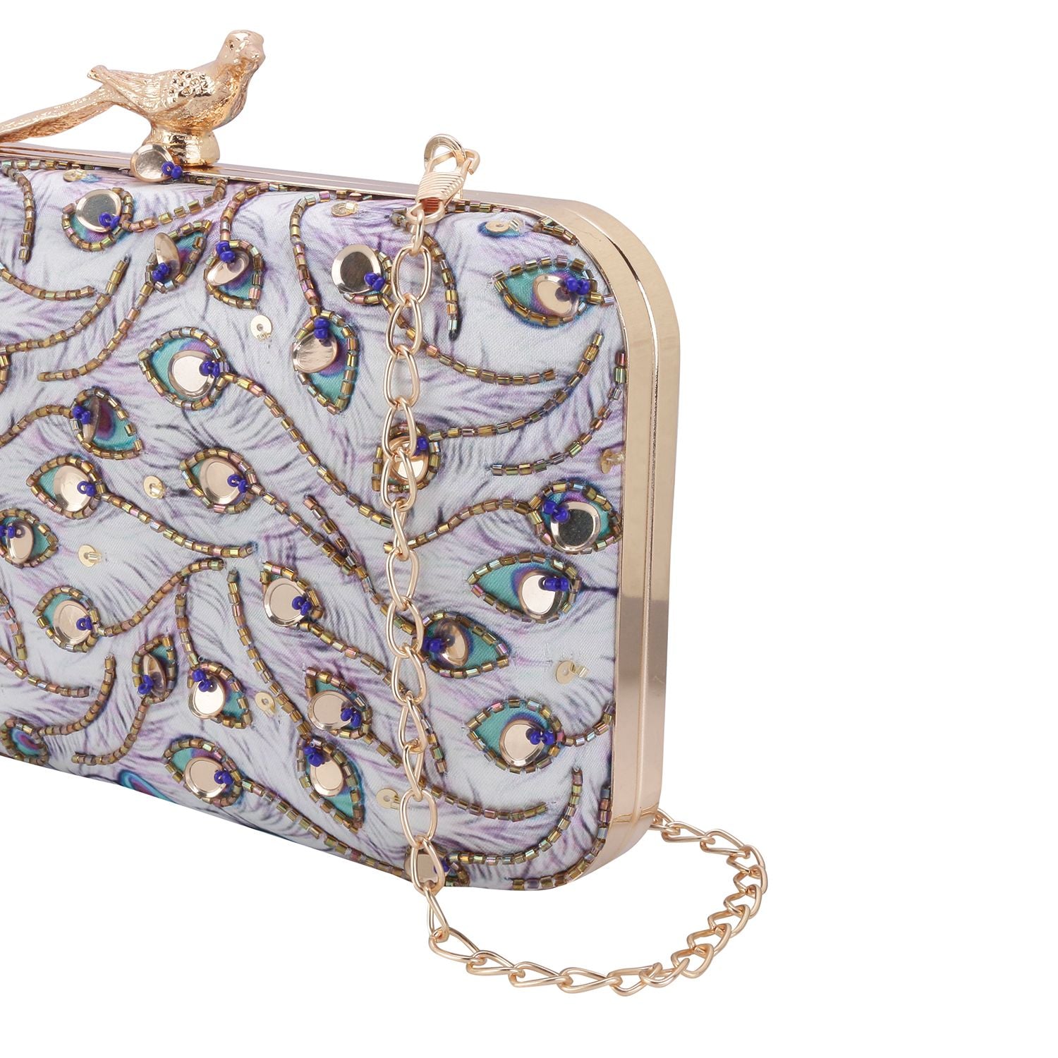 Swisni Embroidered Clutches - SWIS-986 - Detail View 2