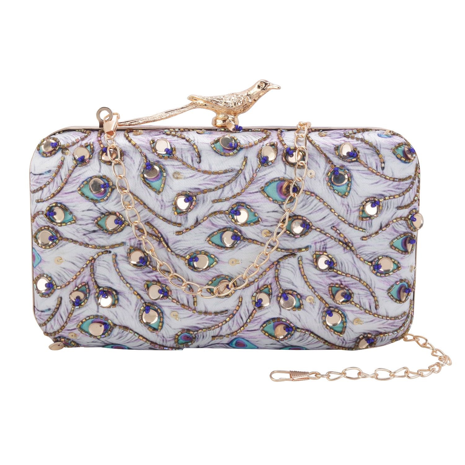 Swisni Embroidered Clutches - SWIS-986 - Detail View 3