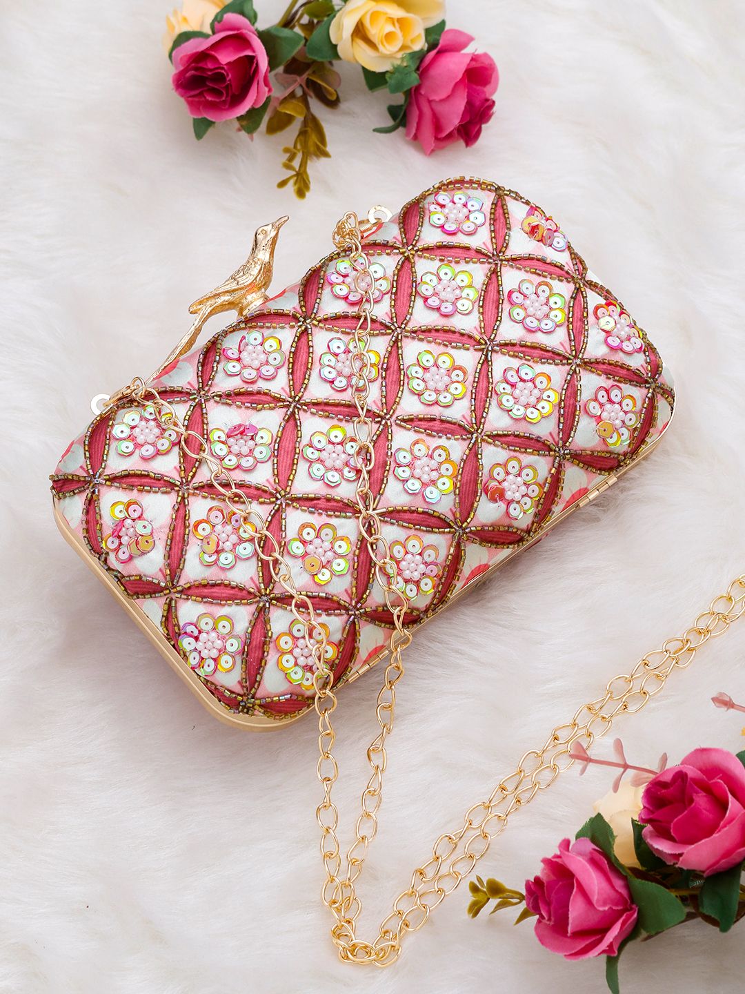 Swisni Embroidered Clutches - SWIS-987 - Detail View 17