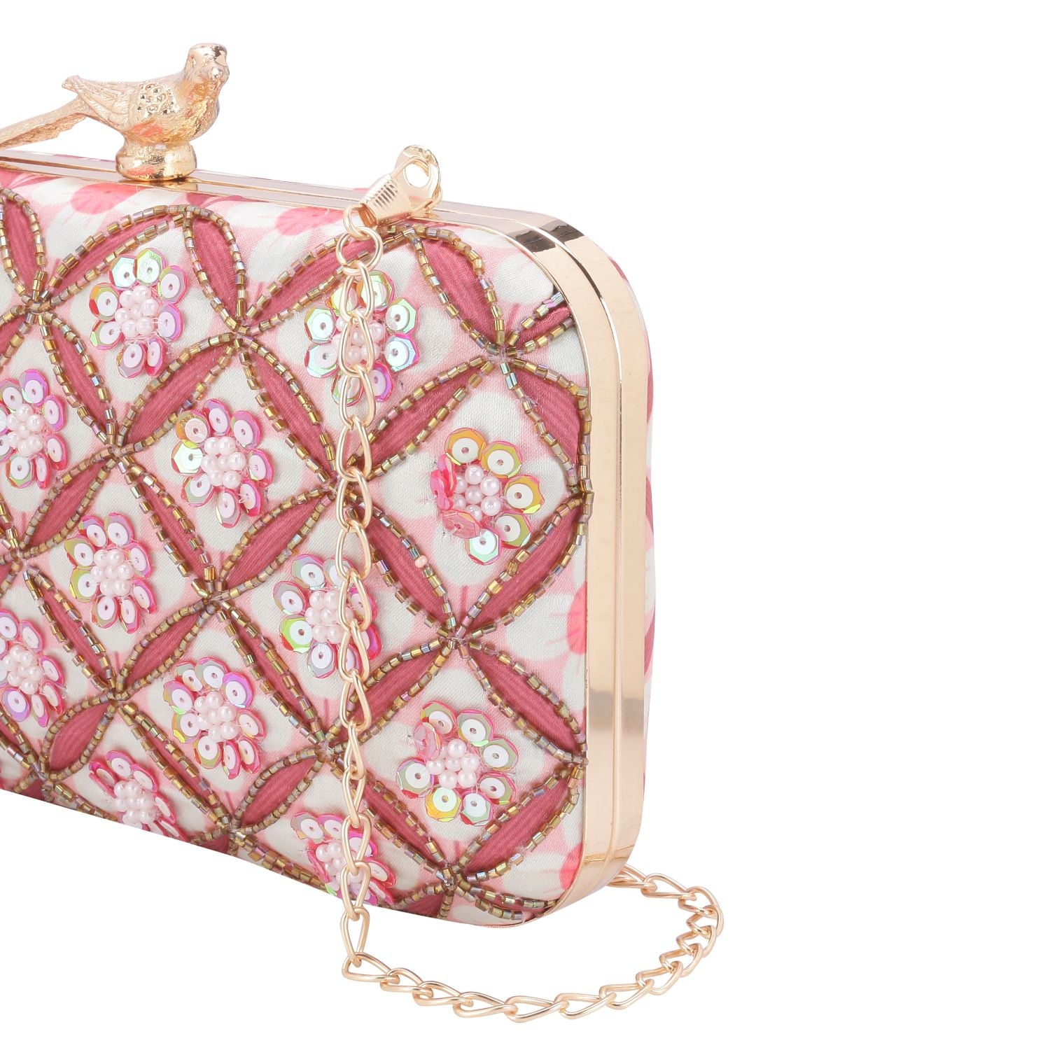 Swisni Embroidered Clutches - SWIS-987 - Detail View 2