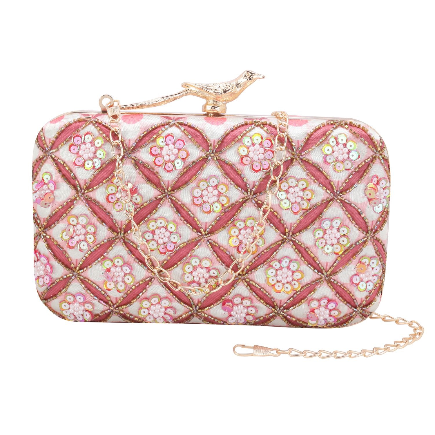 Swisni Embroidered Clutches - SWIS-987 - Detail View 3