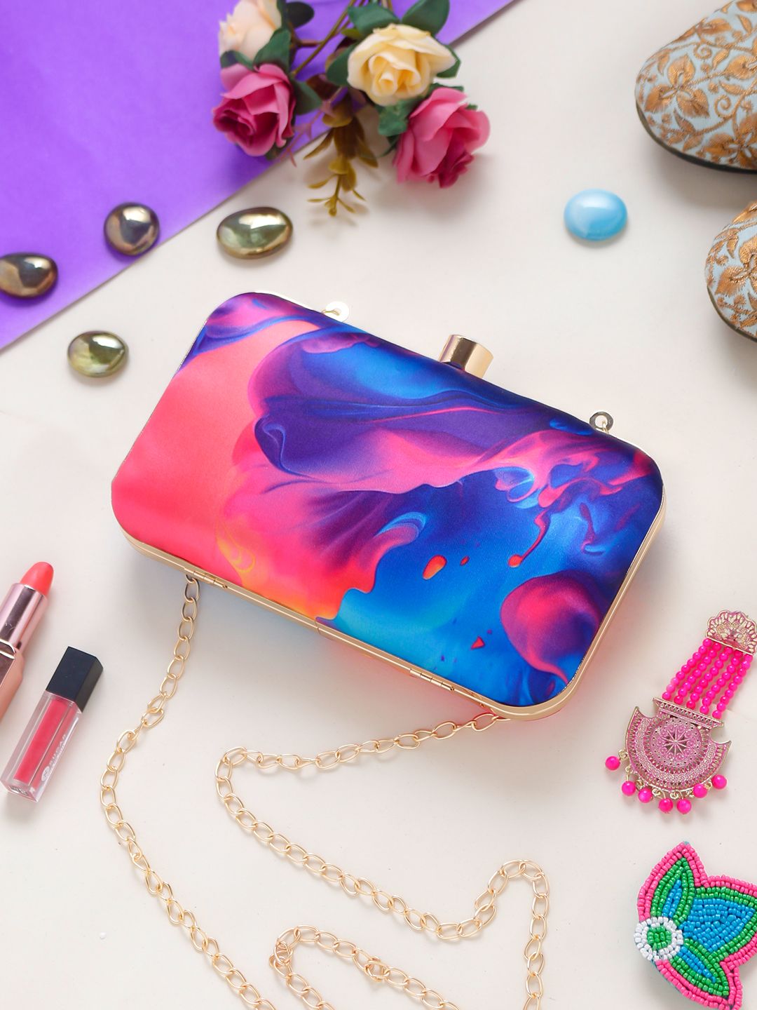 Swisni Printed Clutches - SWIS-993 - Detail View 17