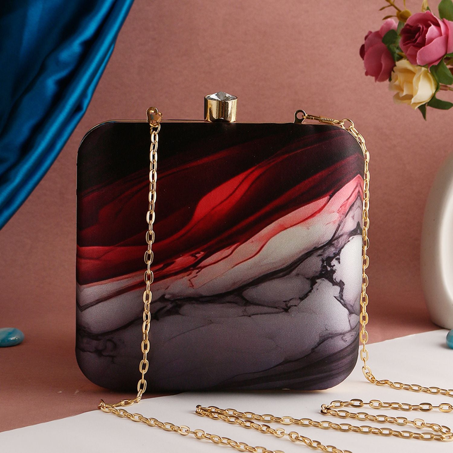 Swisni Printed Clutches - SWIS-994 - Detail View 8