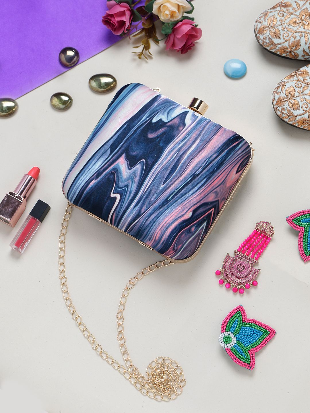 Swisni Printed Clutches - SWIS-995 - Detail View 17