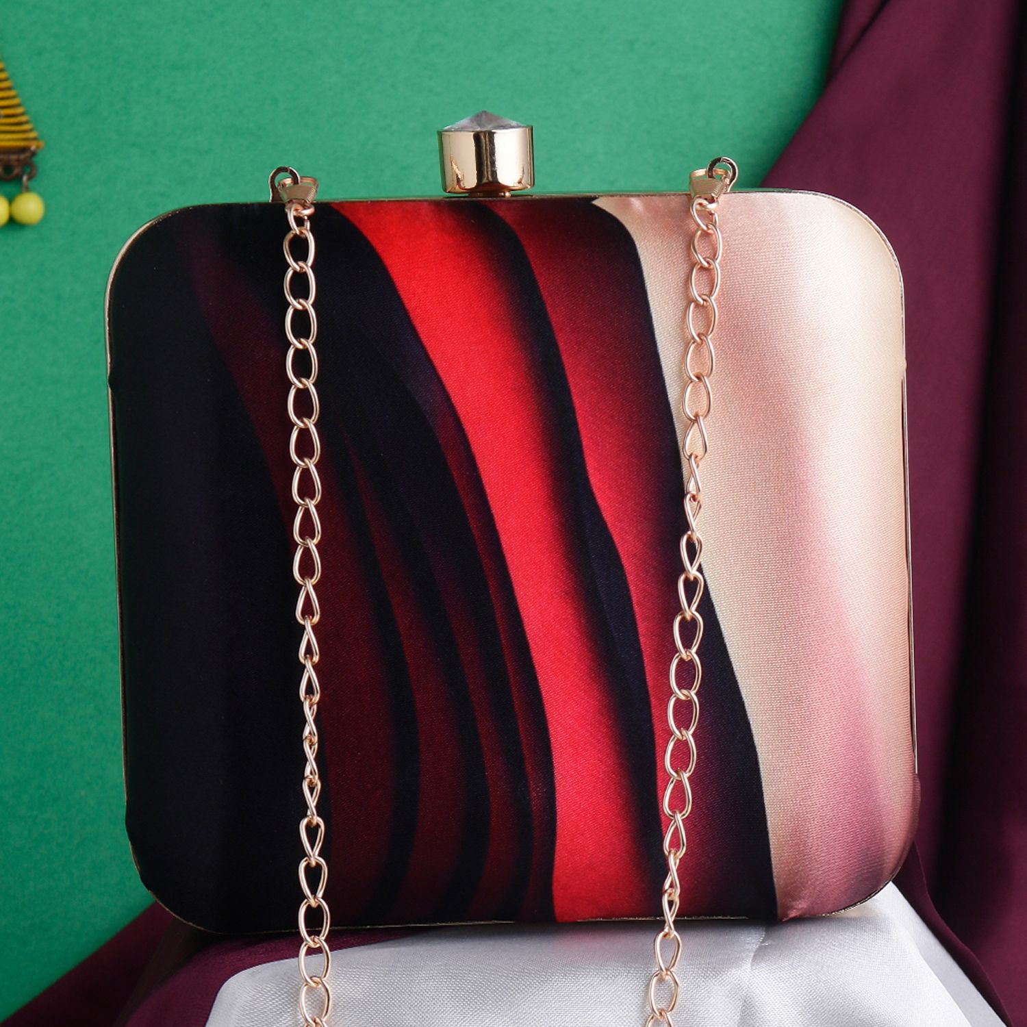 Swisni Printed Clutches - SWIS-996 - Detail View 8