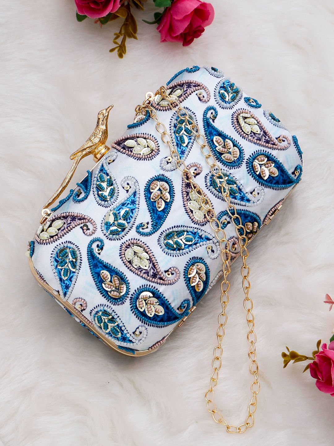 Swisni Embroidered Clutches - SWIS-998 - Creative View
