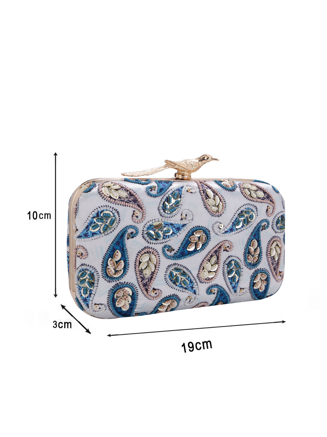 Swisni Embroidered Clutches - SWIS-998 - Detail View 17