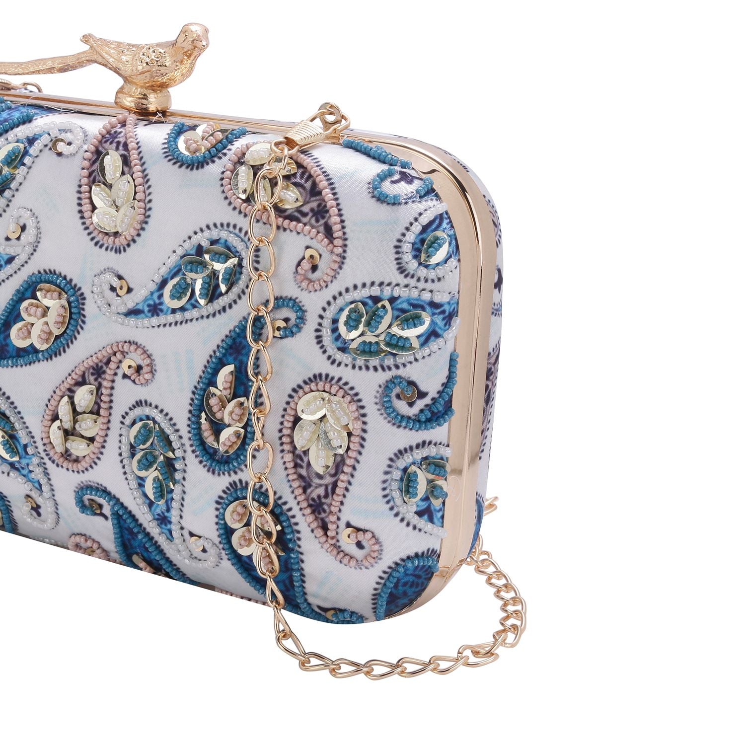 Swisni Embroidered Clutches - SWIS-998 - Detail View 3