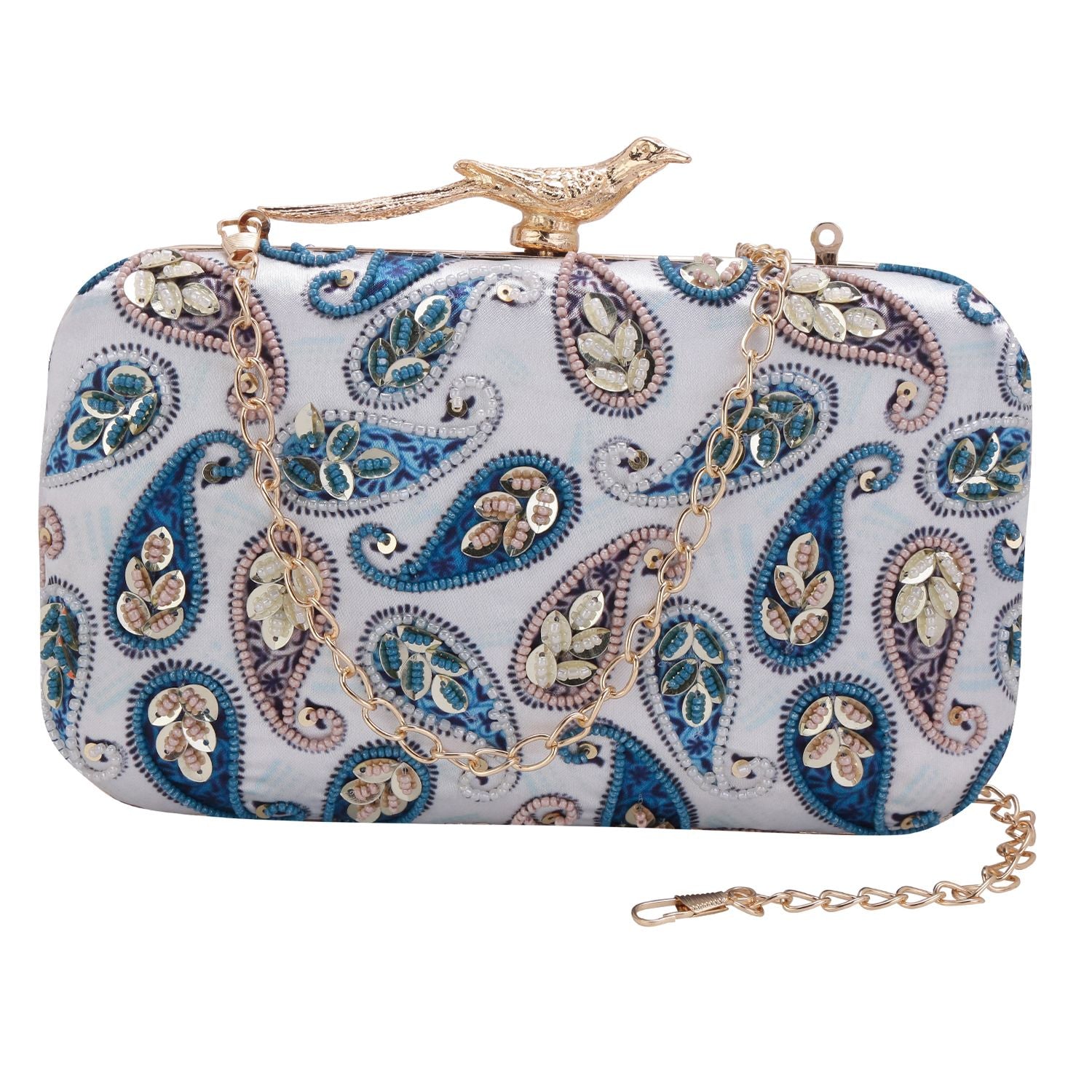 Swisni Embroidered Clutches - SWIS-998 - Detail View 4