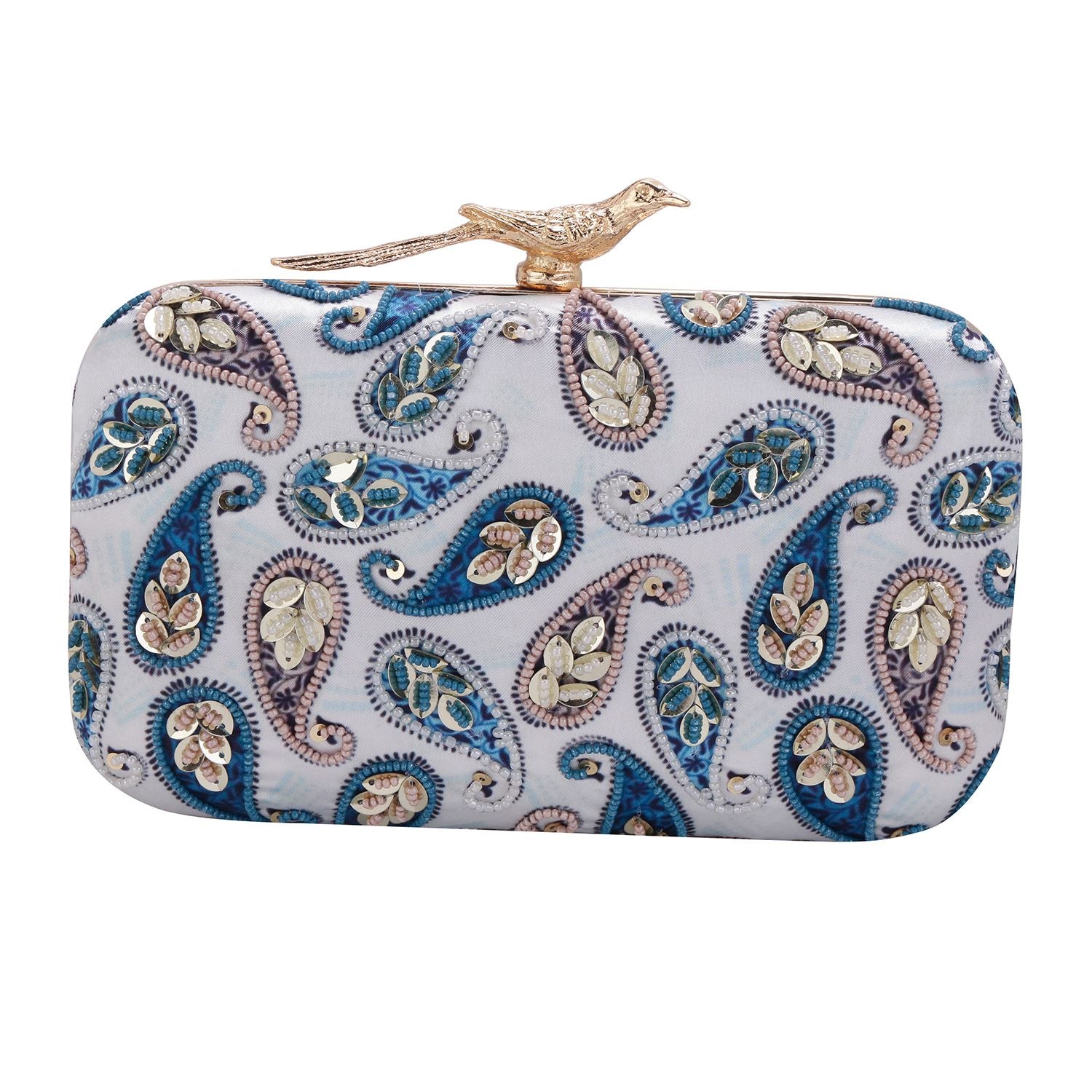 Swisni Embroidered Clutches - SWIS-998 - Detail View 9