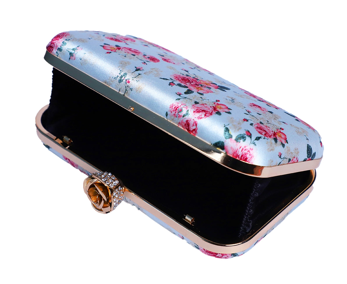 Floral Print Design Clutch For Women for Women & Girls