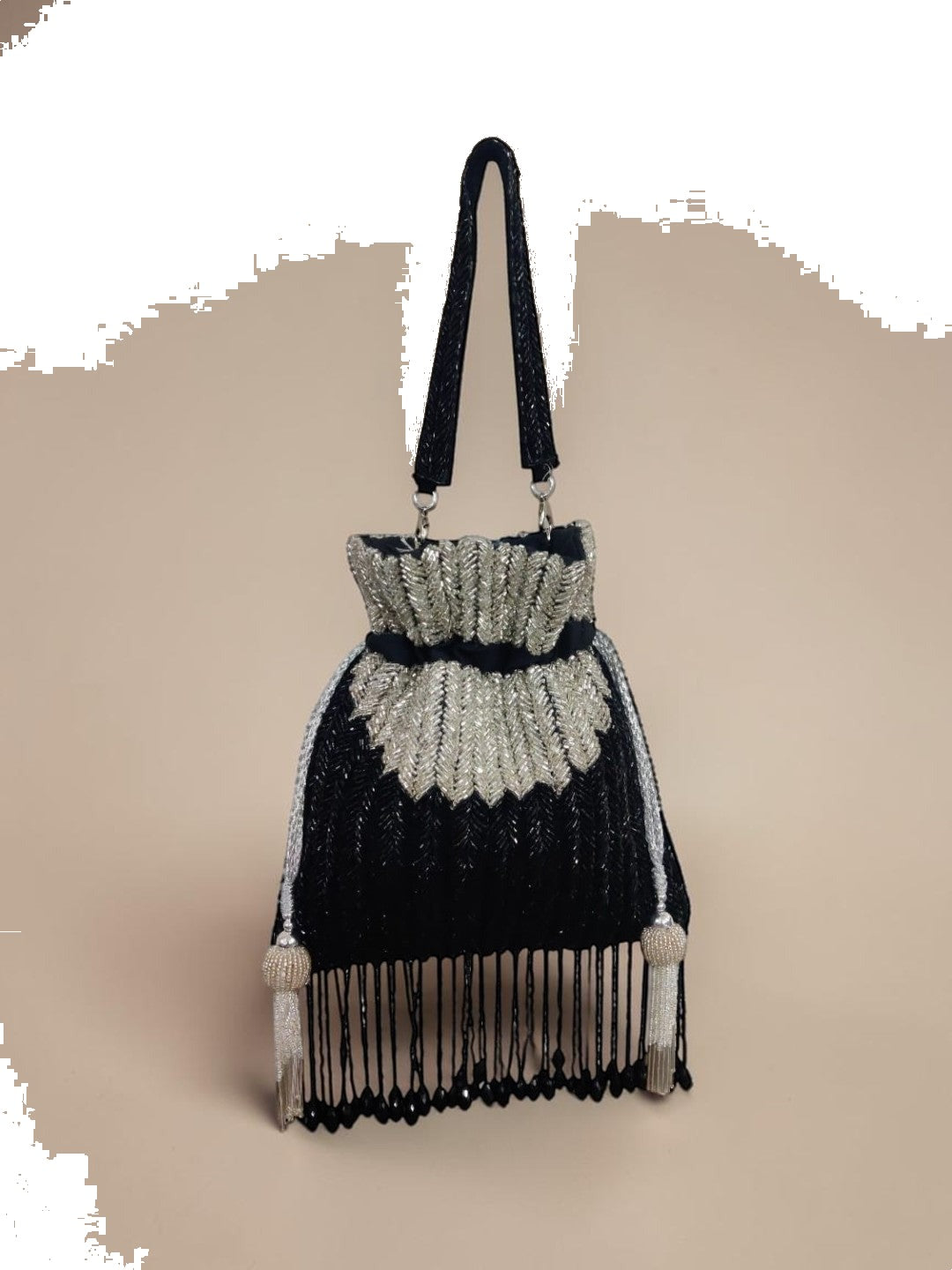 Swisni Luxury Hand-Embellished Wedding Potli Bag | SWIS-4235