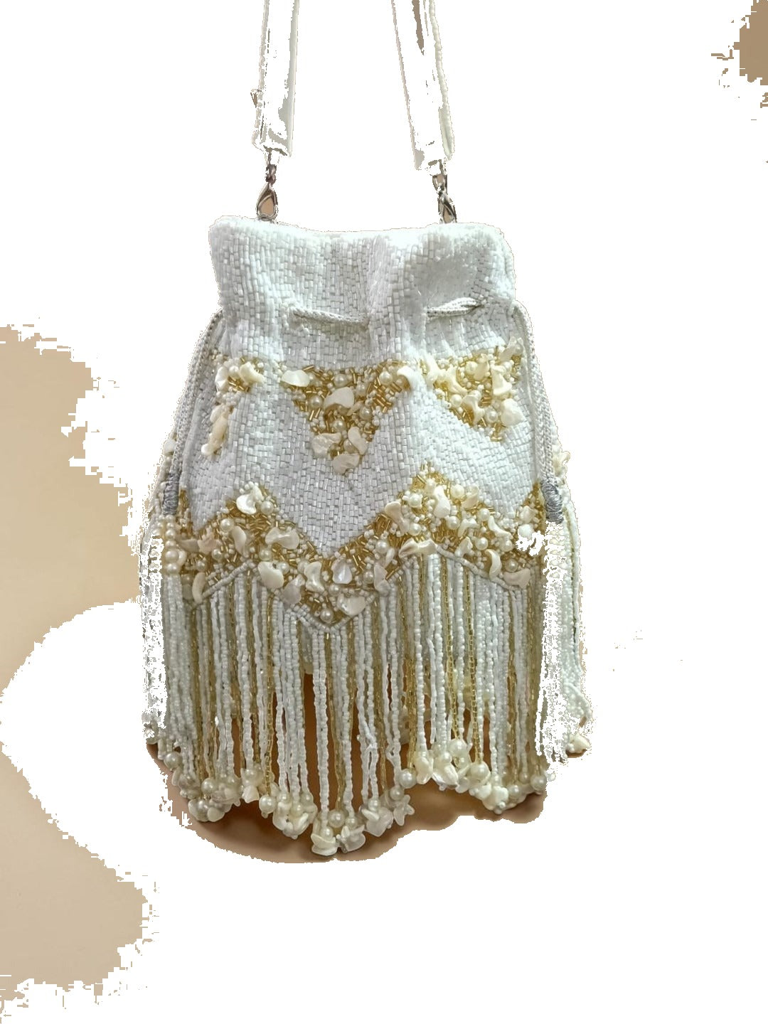 Swisni Luxury Hand-Embellished Wedding Potli Bag | SWIS-4429
