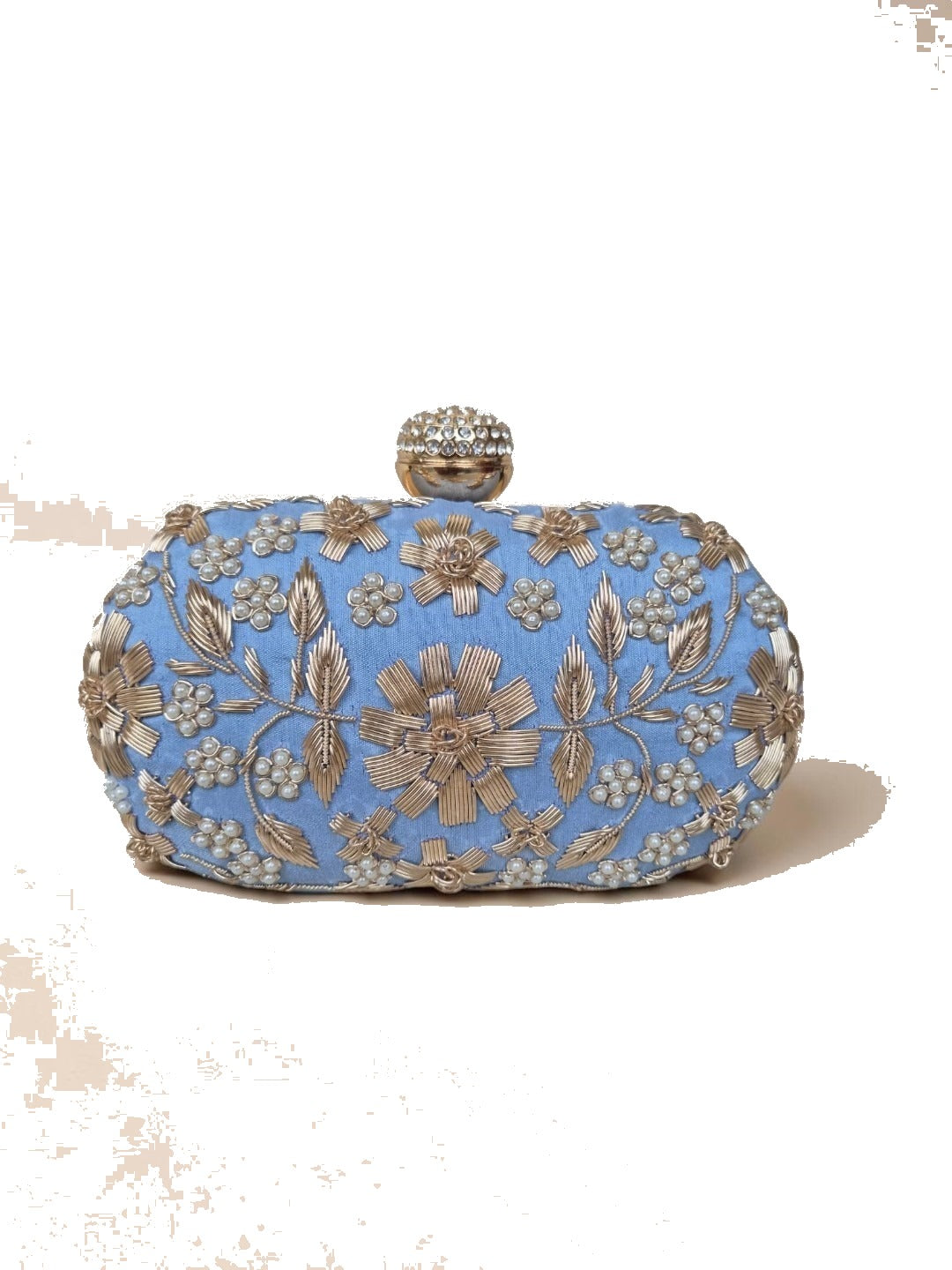 Swisni Luxury Hand-Embroidered Designer Clutch Bag | SWIS-4514