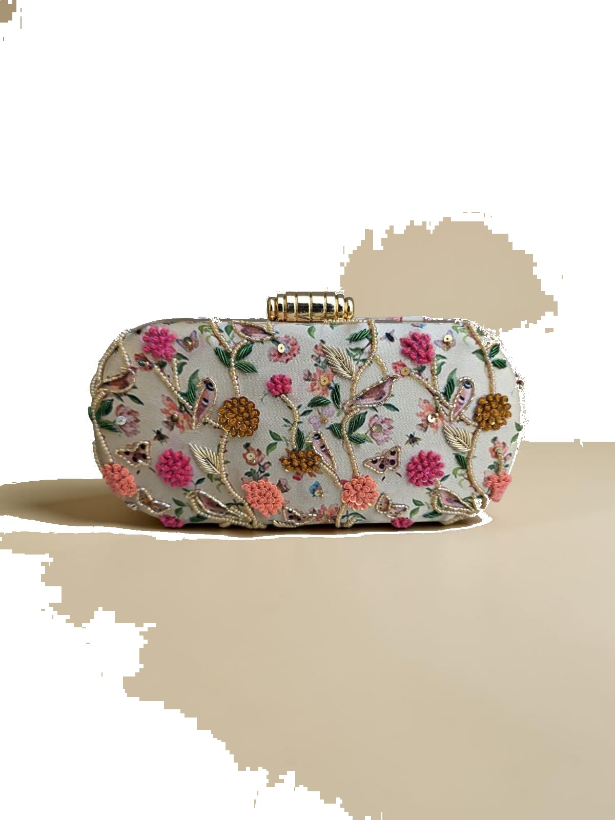 Swisni Premium Printed & Embroidered Luxury Clutch Bag | SWIS-4466