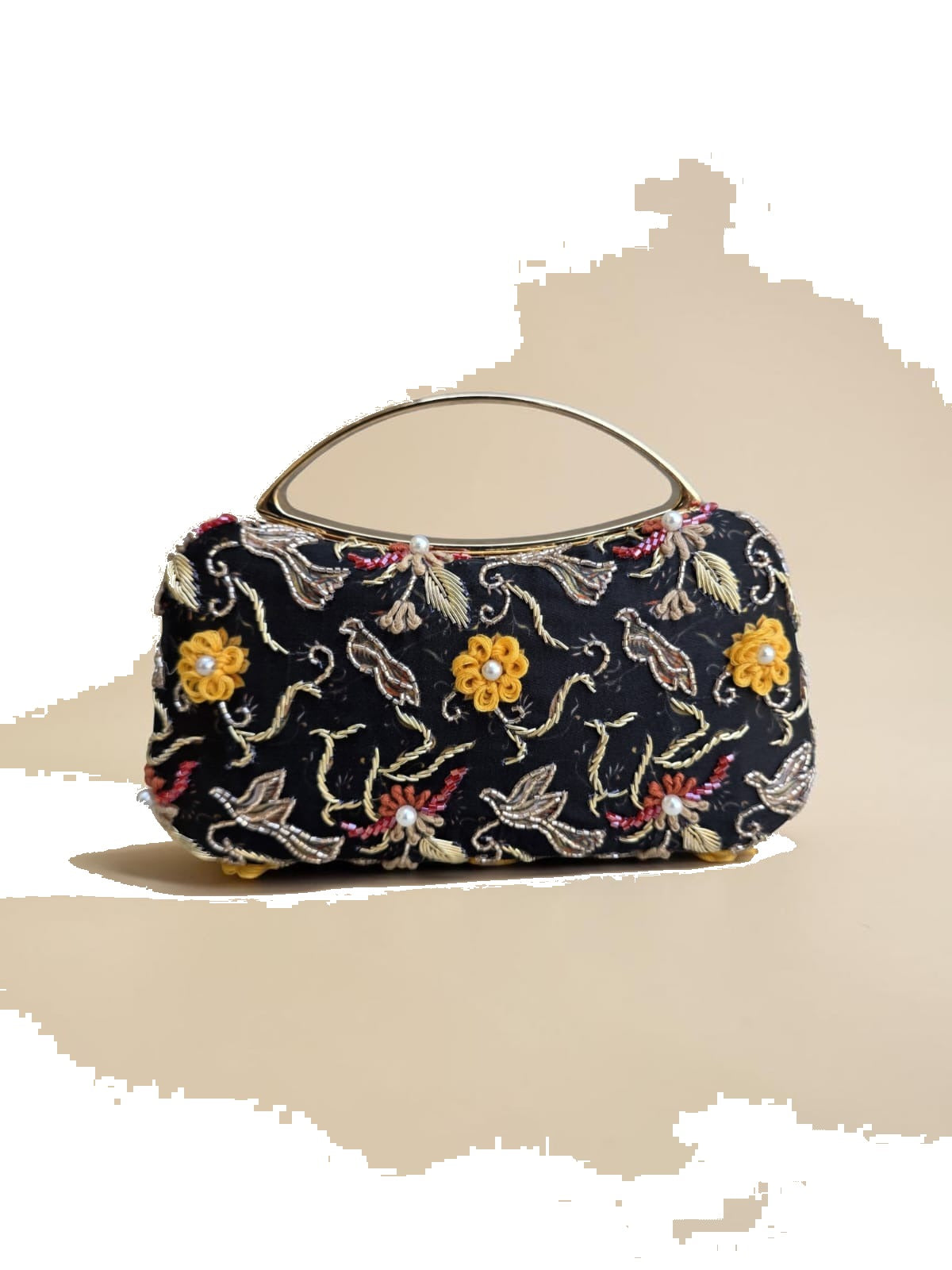 Swisni Premium Printed & Embroidered Luxury Clutch Bag | SWIS-4468