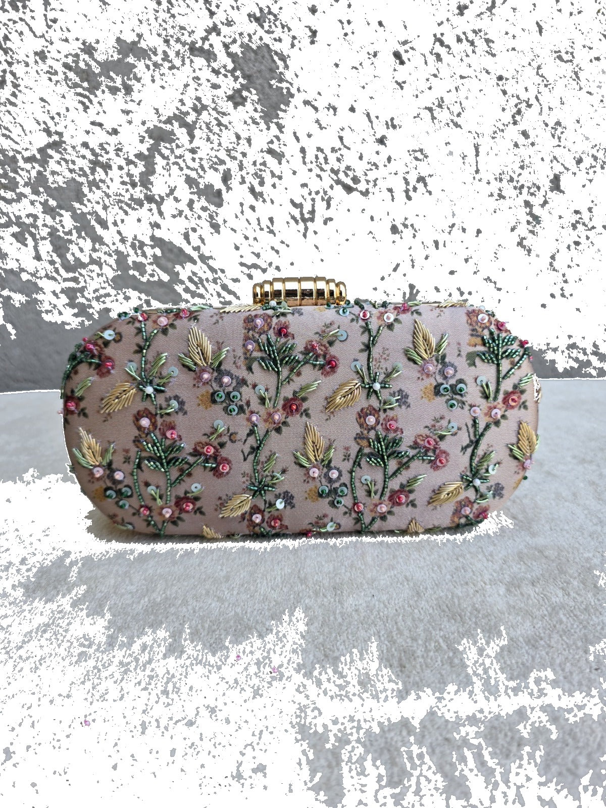 Swisni Premium Printed & Embroidered Luxury Clutch Bag | SWIS-4474